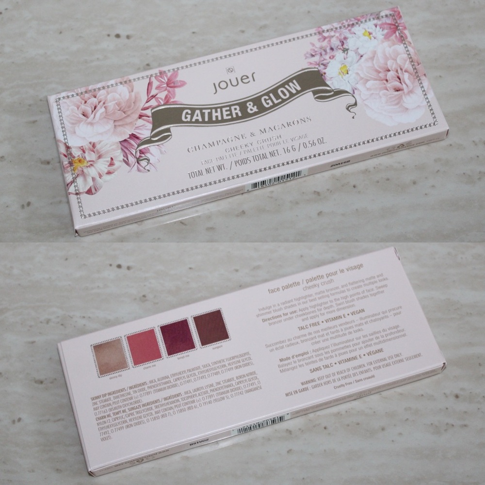 Jouer Cheeky Crush Champagne & Macarons Face Palette - Picture 3 of 15